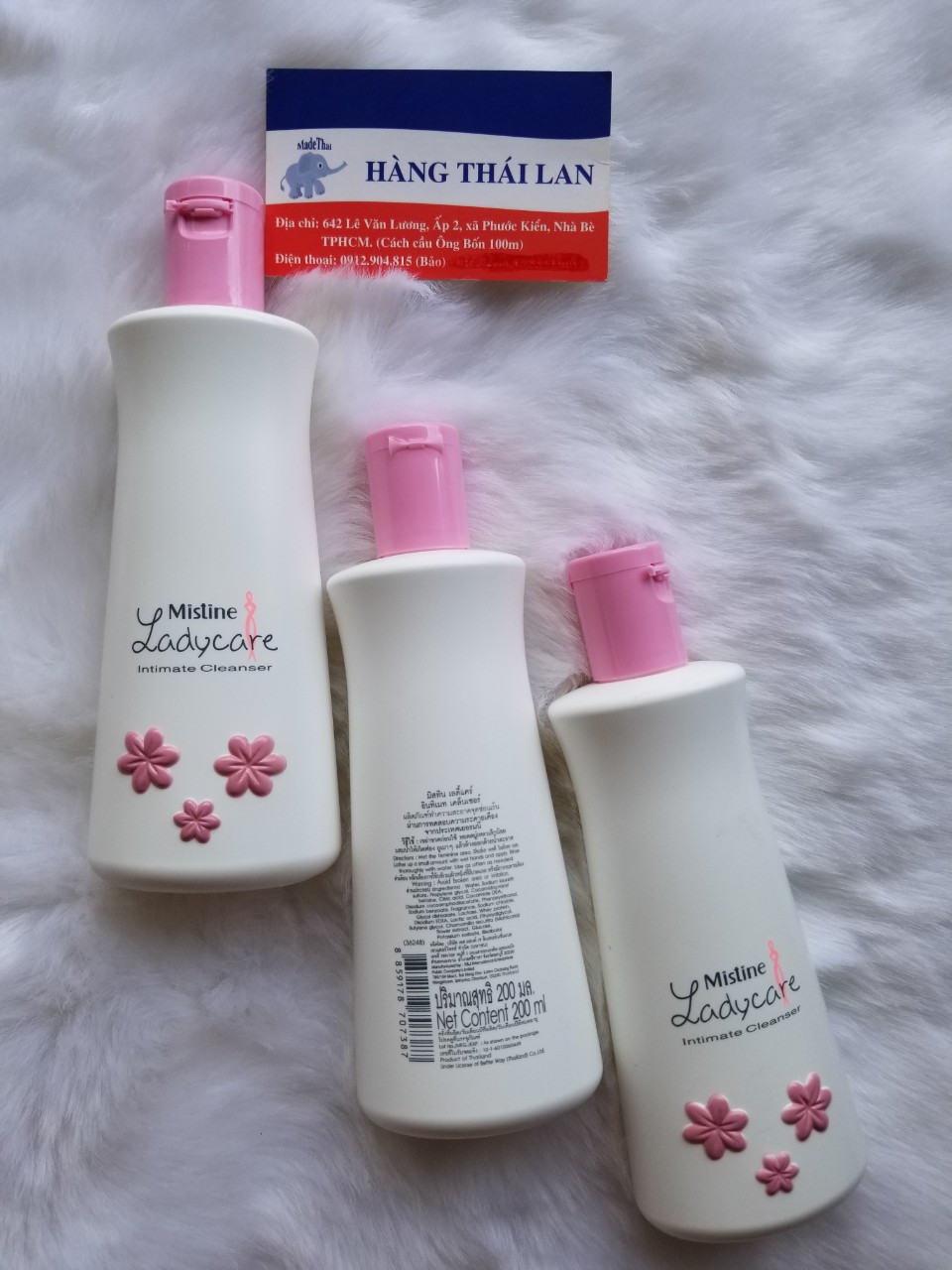 Dung dịch vệ sinh Mistine Ladycare 200ml Thái Lan