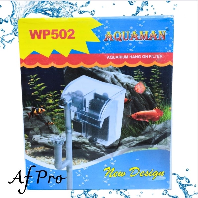 AQUAMAN WP 502 HANG ON FILTER AQUARIUM AQUASCAPE