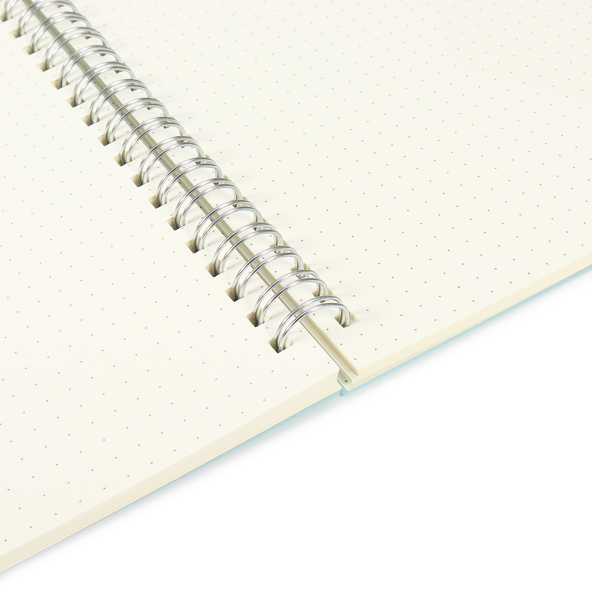 Dotted HOT SELL Journal PP Hardcover Banded Dot Grid Spiral Notebook A5