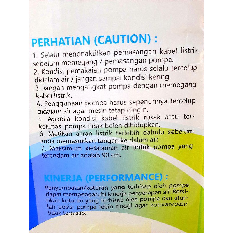 Pompa kolam air terjun Koi SUBMERSIBLE PUMP SAKKAI PRO PG 16000SPA