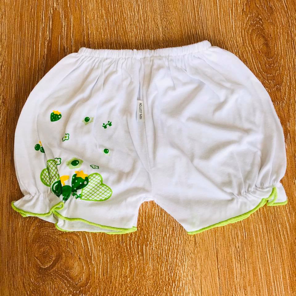 Combo 10 quần phòng dâu bé gái 3-17kg