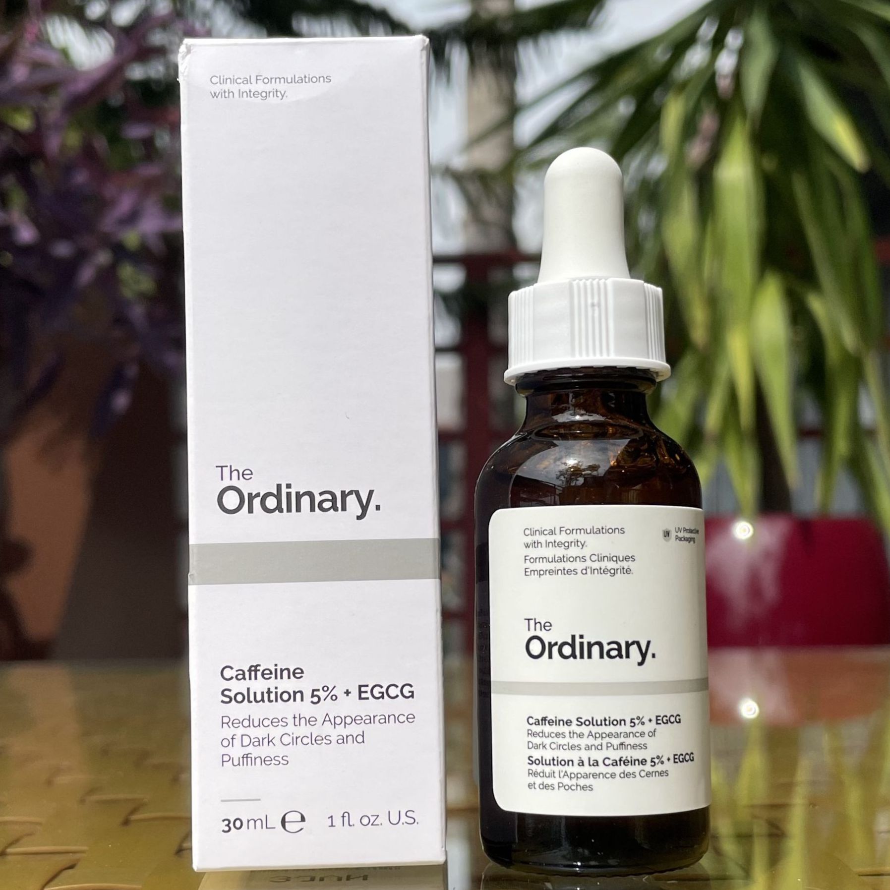 caffeine solution 5 + egcg by the ordinary