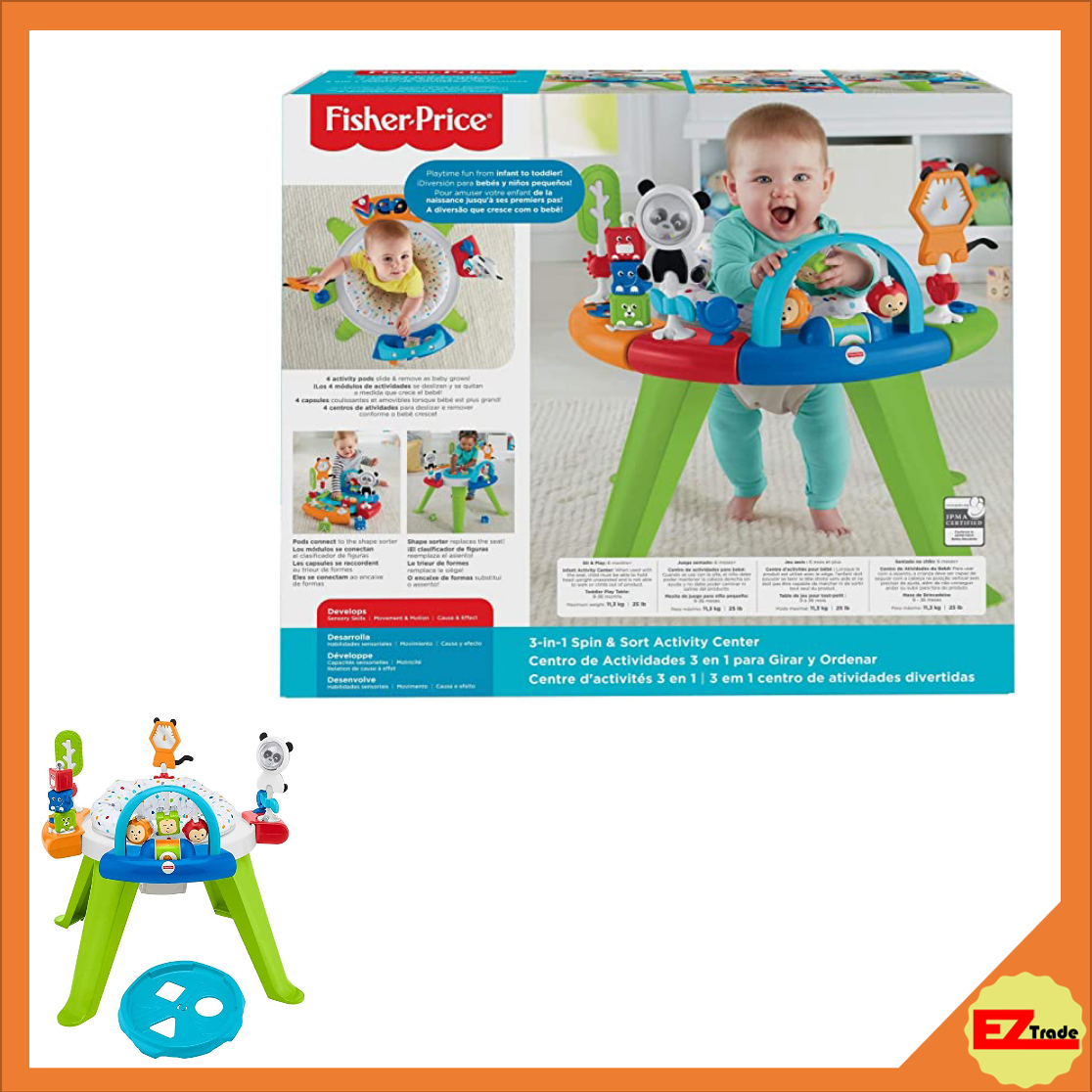 fisher price spin and sort