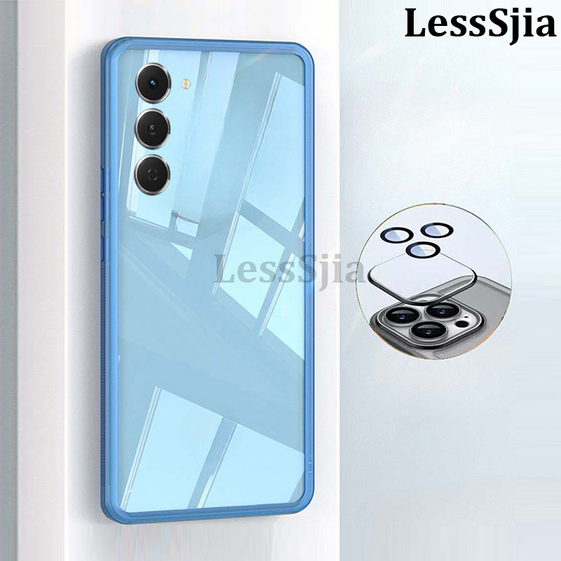 Phone%20cover%20Tecno%20Spark%2040Pro%20Back%20case%20Camera%20Protection%20Semi%20Transparent%20Soft%20Silicone%20Shockproof%20with%20Lens%20Protector%20Films%20For%20Tecno%20Spark%2040%20Pro%20+%20Phone%20casesd%20-%20Image%203