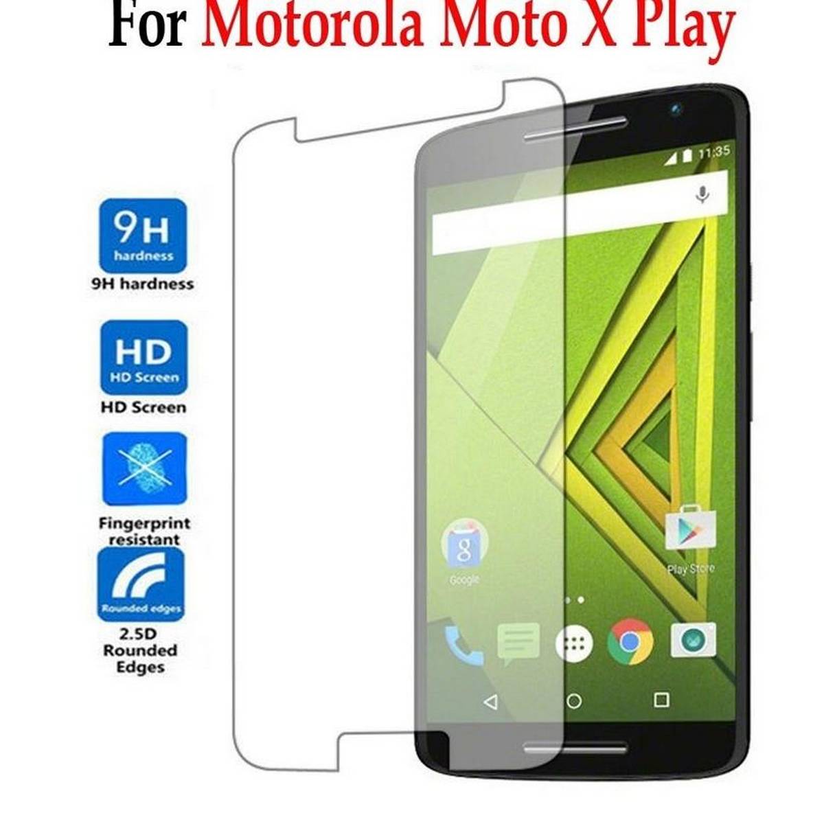 2pcs Moto X play Tempered Glass Protector