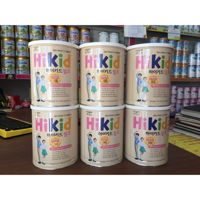 Sữa Hikid vani Nội Địa Hàn Quốc 600g/hộp