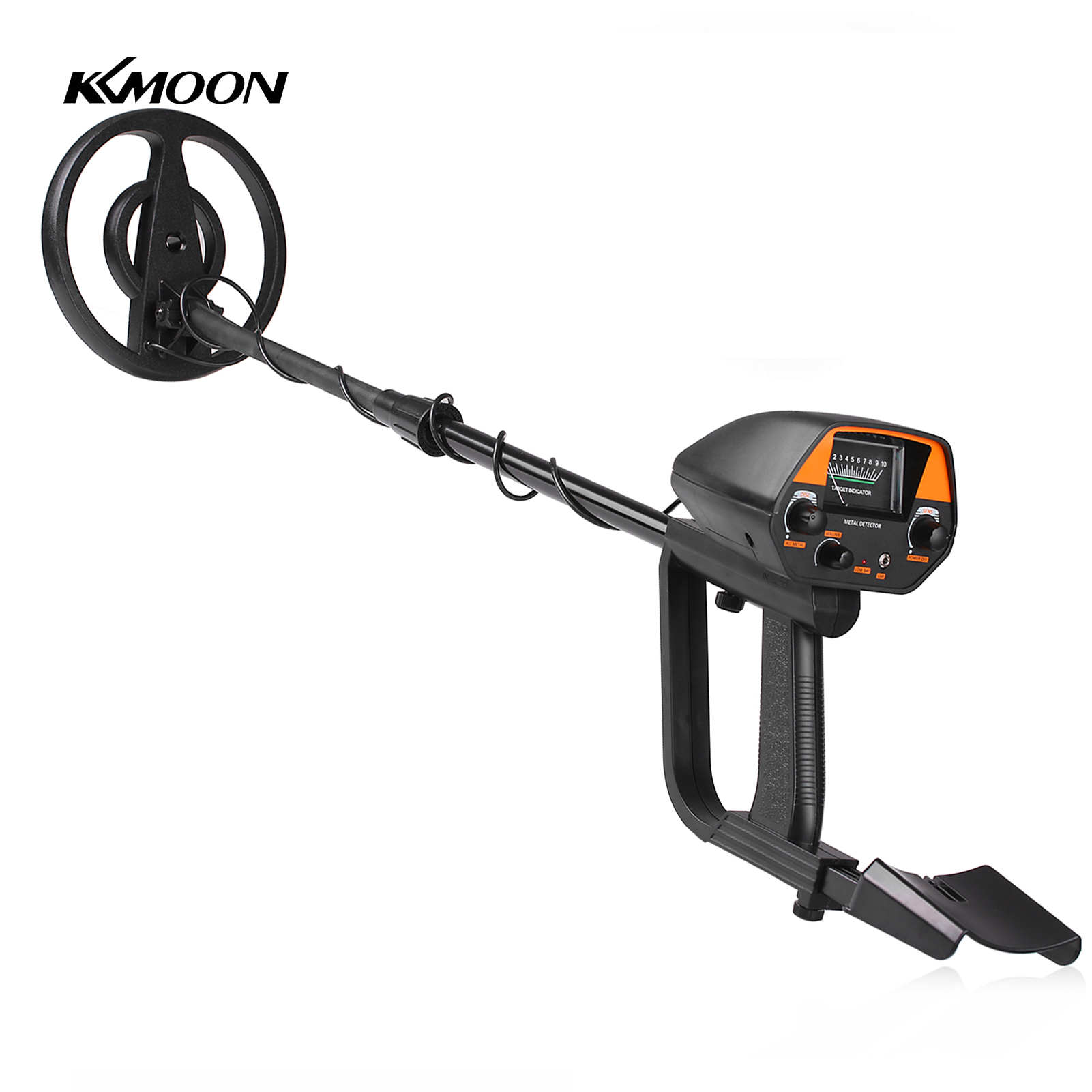 KKmoon Beginner and Children Underground Metal Detector Gold Detectors Treasure Hunter Tracker Seeker Metal Circuit Detector Ground Nugget Detector Gold Digger Treasure Hunter Metal Detecting Tool