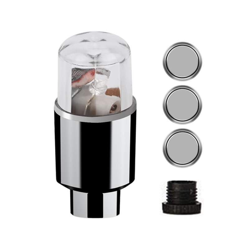 Đèn led neon gắn van xe đạp xe máy