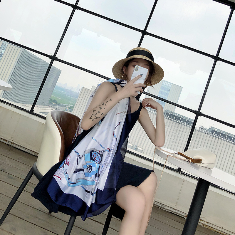 Khăn lụa hot trend size 90x180