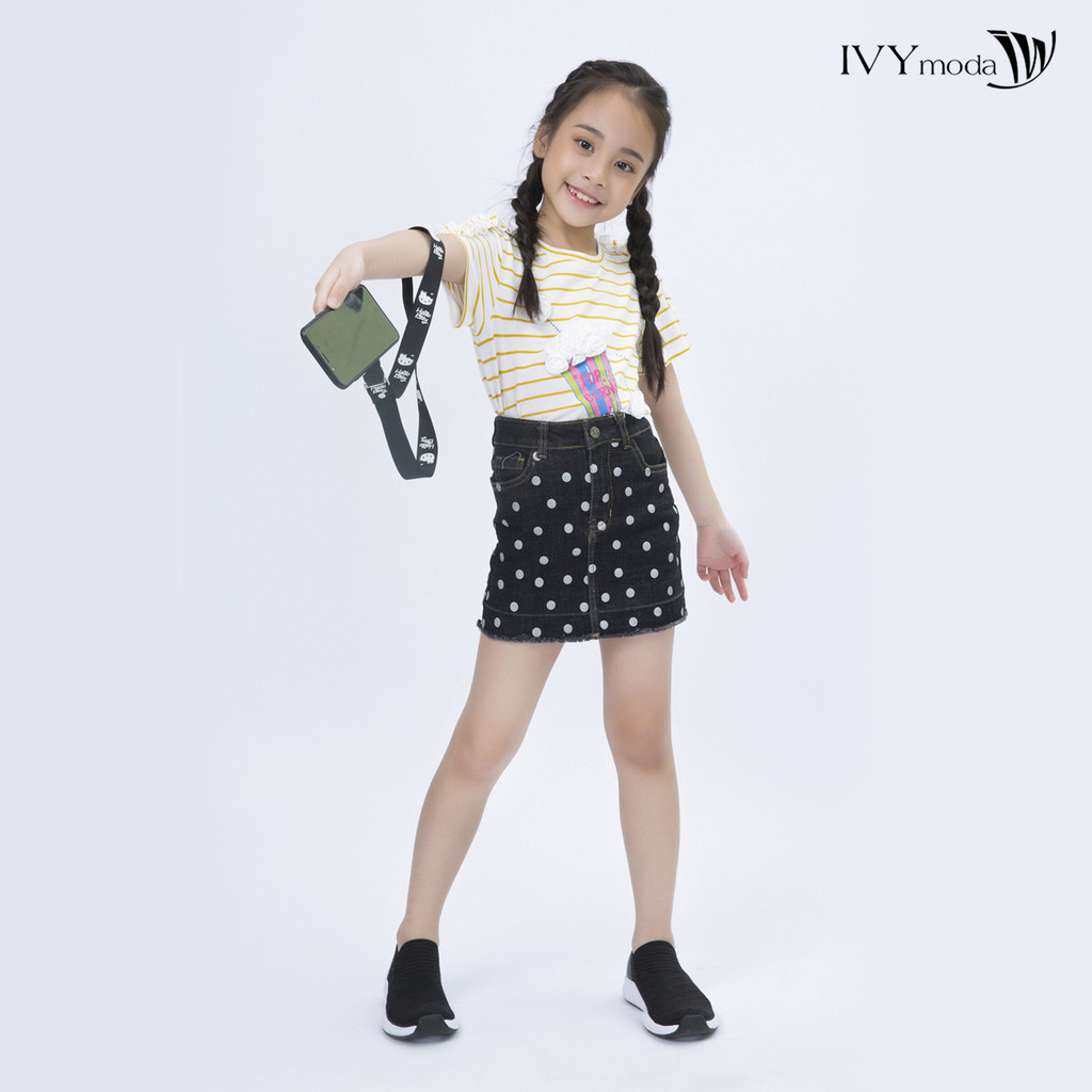 Chân váy bé gái IVY moda MS 32G0271