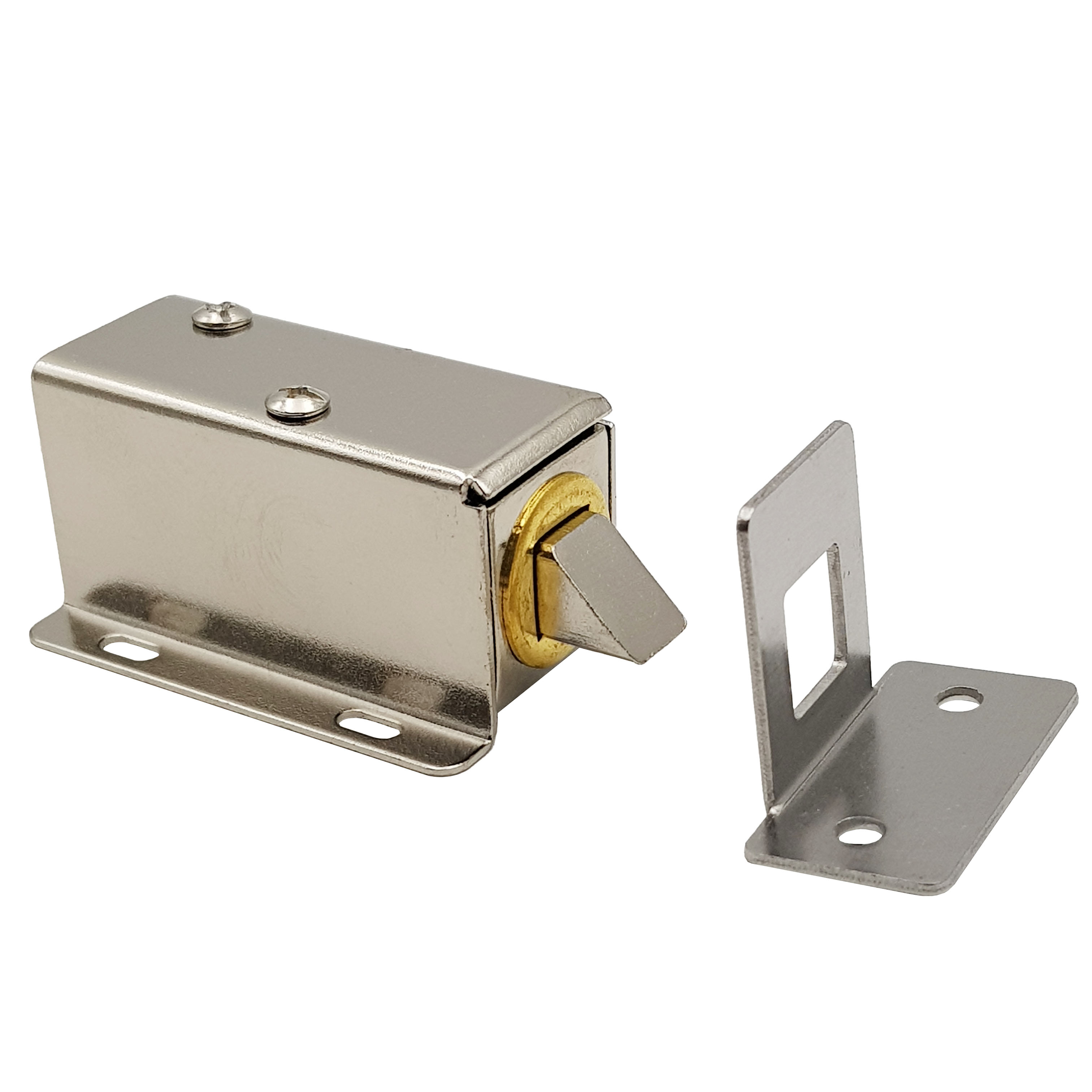 Khóa Chốt Điện Từ LY-01 12VDC, LY-03 12V (tiết kiệm năng lượng)