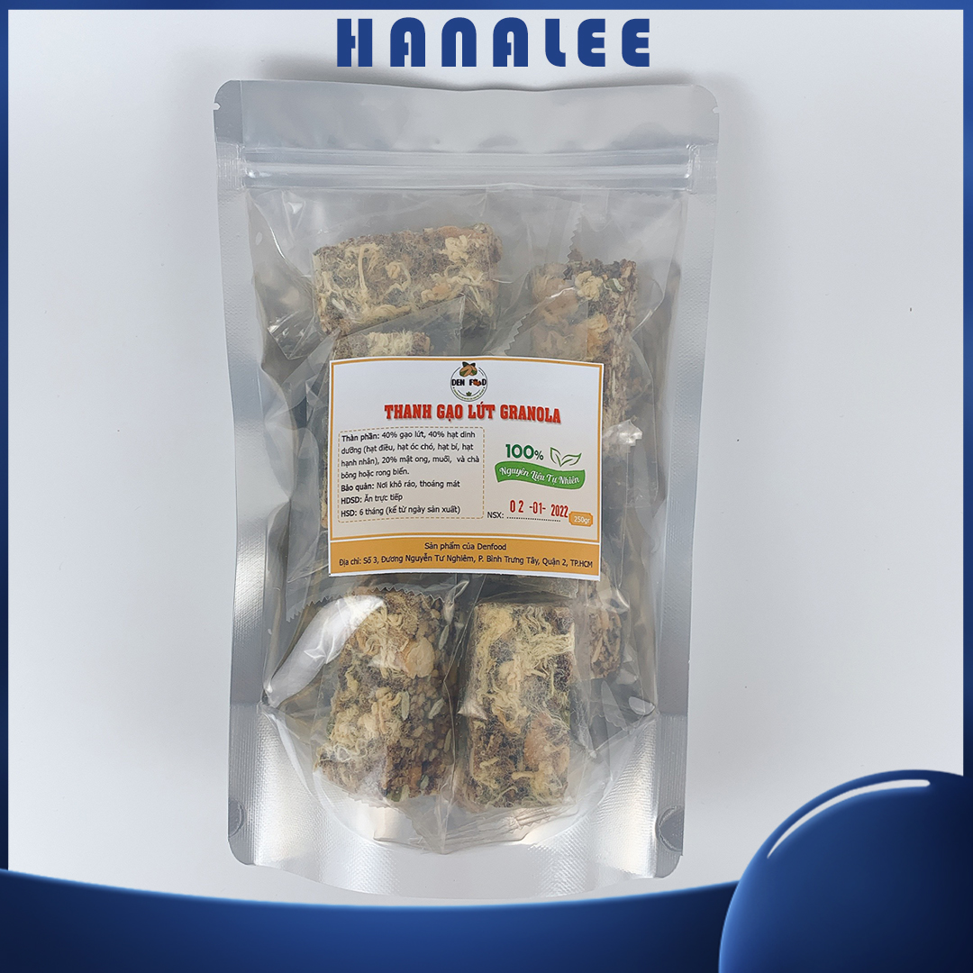Bịch 250g thanh ngũ cốc gạo lức ăn kiêng
