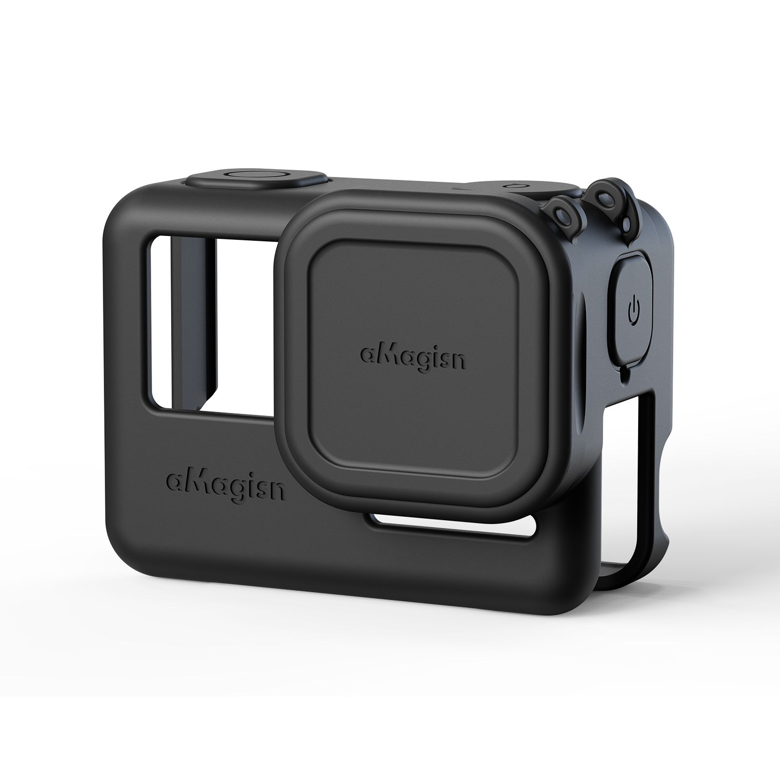 Cho insta360ace Pro/Ace vỏ silicon + nắp đậy ống kính camera thể thao Phụ kiện bảo vệ điện thoại