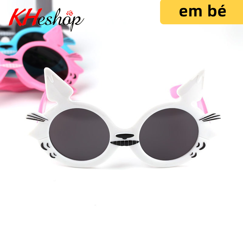 Kính Râm Hình Siêu Nhân Mèo Cute Cho Bé Từ 2-9 Tuổi,Bảo Vệ mắt khỏi UV cực thoải mái giá sỉ mã Y1592 - kheshop