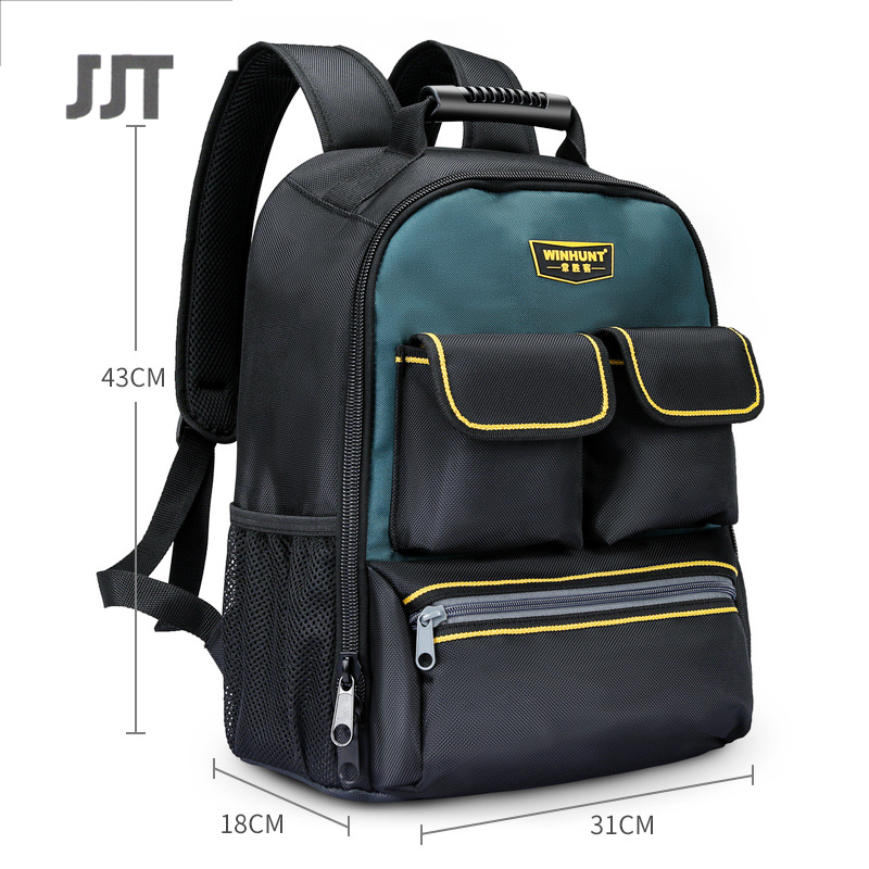 Backpack for both shoulder tool packs, special electrician backpacks, large capacity multifunctional repair tool bags