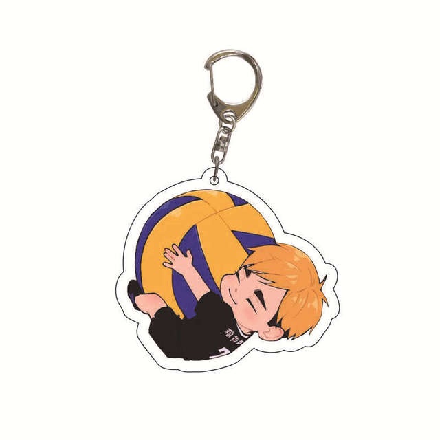 Móc Khoá chibi Haikyuu Móc Khoá anime khoá bằng arcrylic kích thước 6cmx6cm