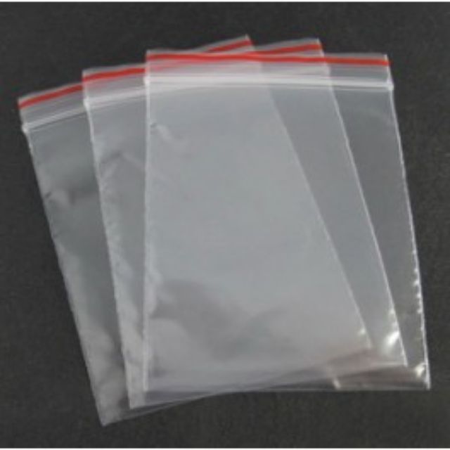 100g Túi zip viền đỏ ( nhiều sai)