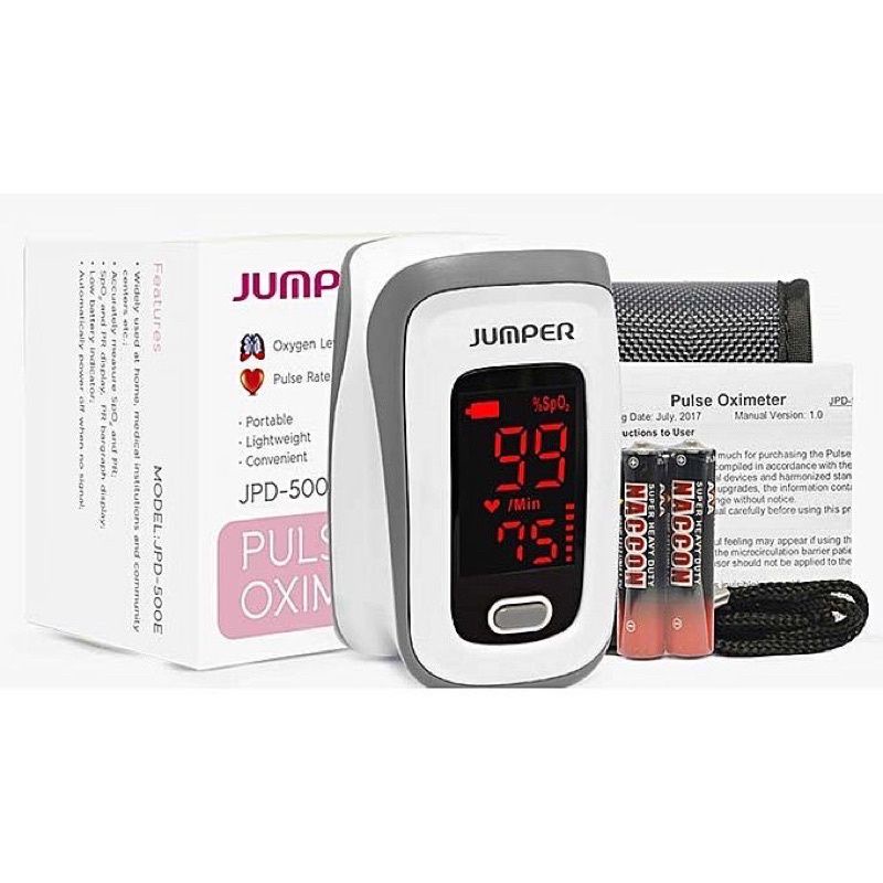 Máy đo nồng độ oxy máu Spo2 Jumper JPD-500D