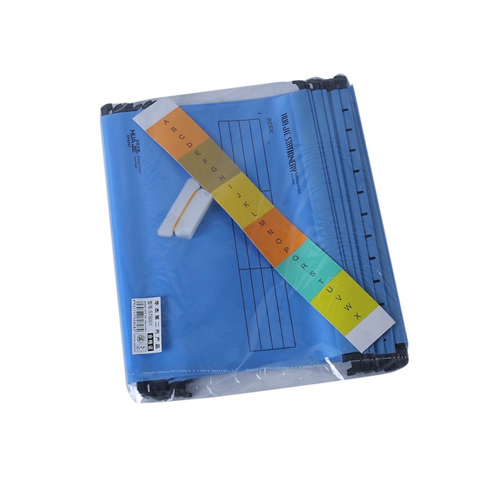 CUANFENGS28 PVC A4 Quick Labor Folder with Hook A4 Filing