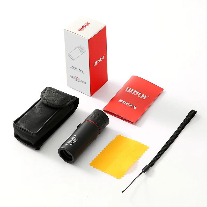 【New and Improved】 2000x24 HD Monocular Mini Portable Outdoor Camping Birdwatching .