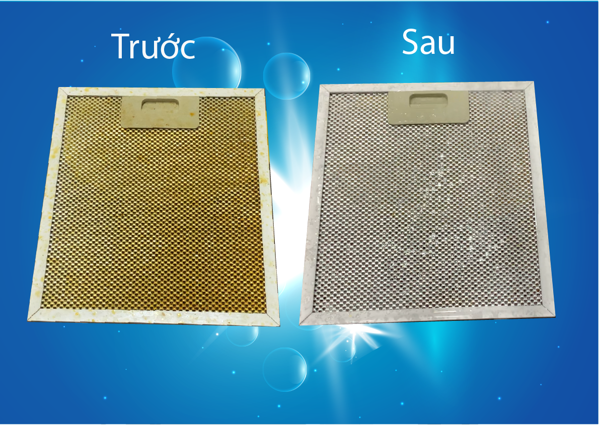 Combo Tẩy dầu mỡ và tẩy cặn canxi 500ml HiKit siêu sạch