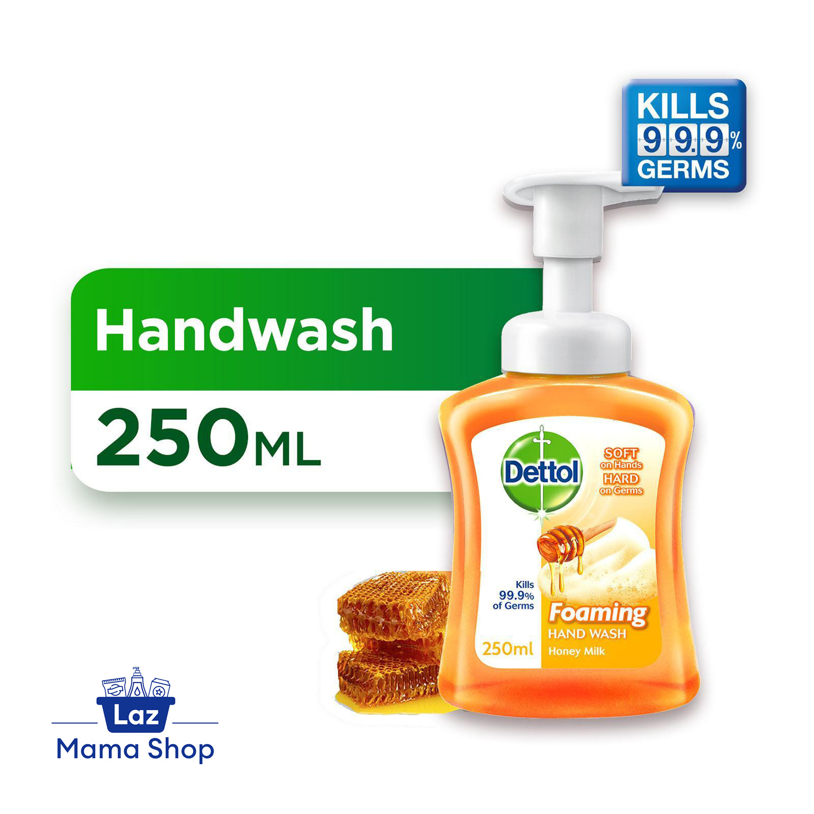 Dettol Foaming Hand Wash Honey Milk 250ml (Laz Mama Shop) Lazada