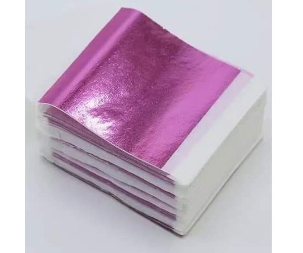 1000 lá vàng đa sắc đài loan 9*9cm tím, đỏ, xanh lá, xanh biển