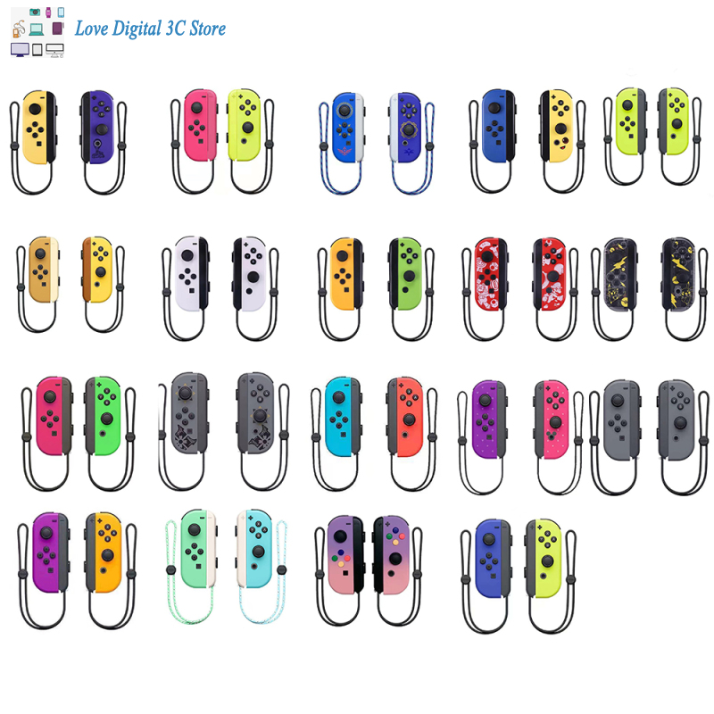 Joycon Switch Joystick Controller Left And Right Game Handle Bluetooth-compatible Wireless Gamepad With Remote With Hand Rope