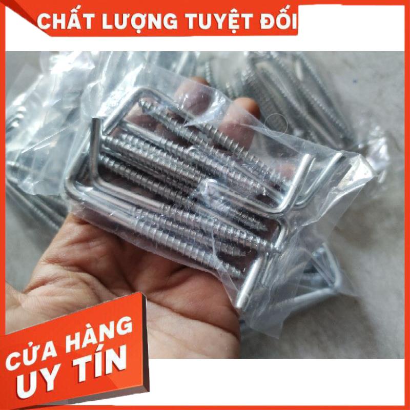 10 cái móc L long đức,móc màng L,móc máng nồi,móc L máng đồ