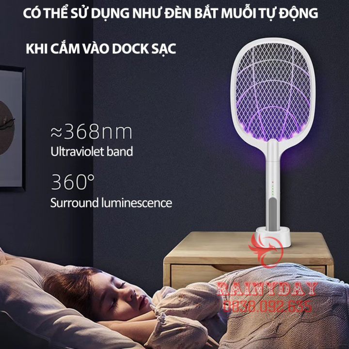 Vợt muỗi thông minh tự động bắt muỗi