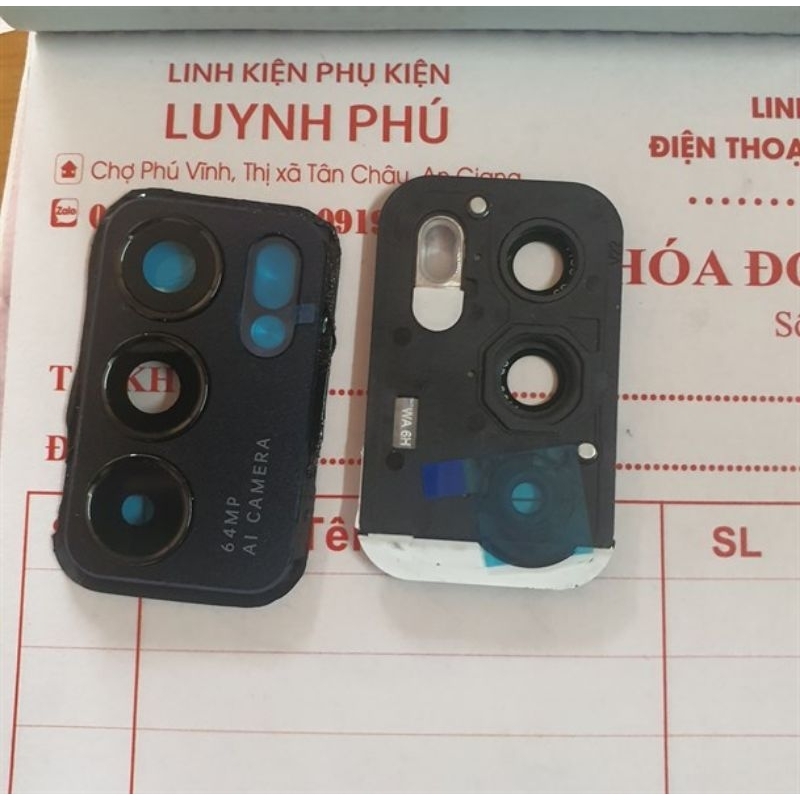 Cụm kính camera oppo reno 6 5G(ảnh thật)