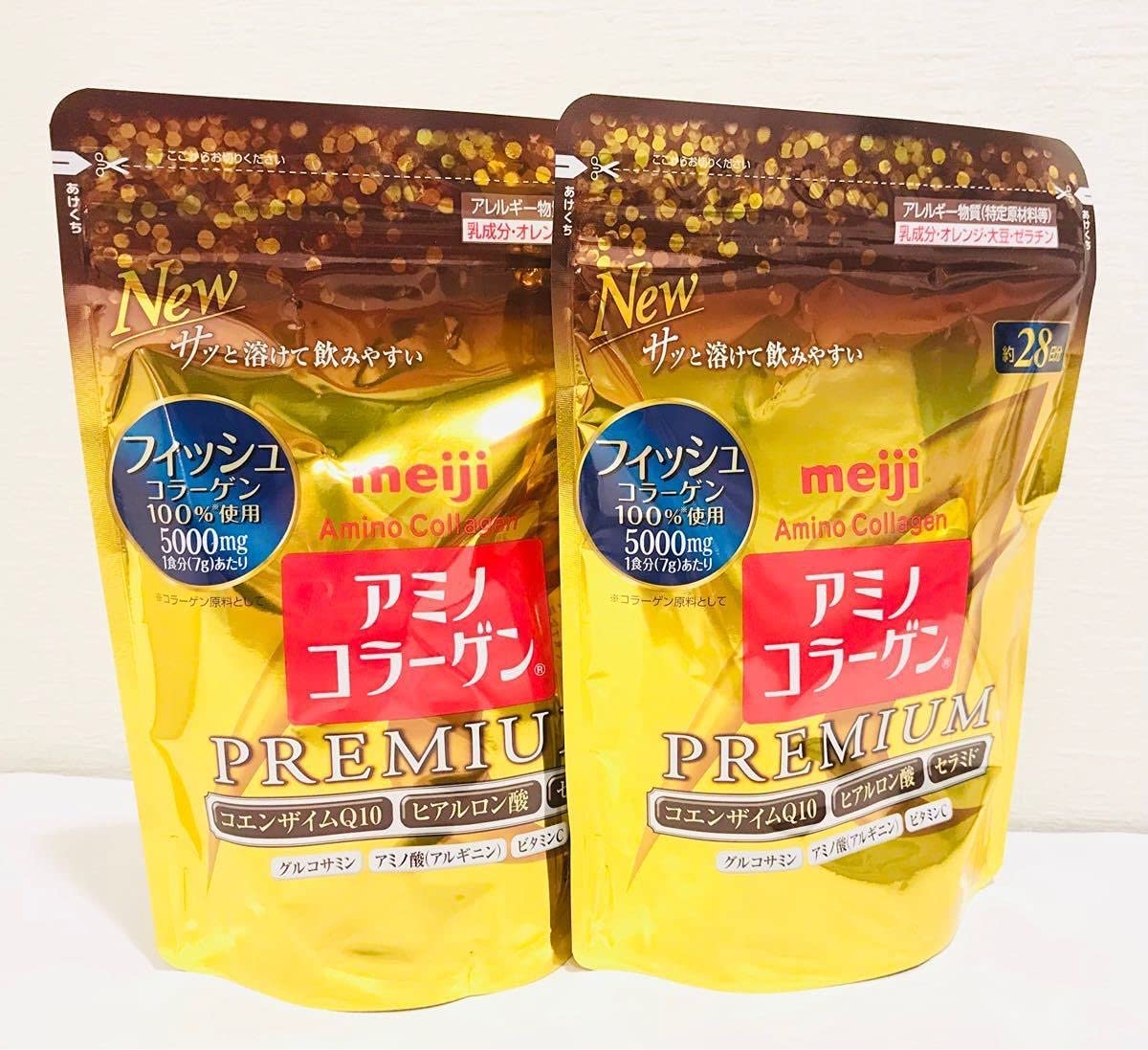 Bột Collagen Meiji Amino Premium Nhật Bản