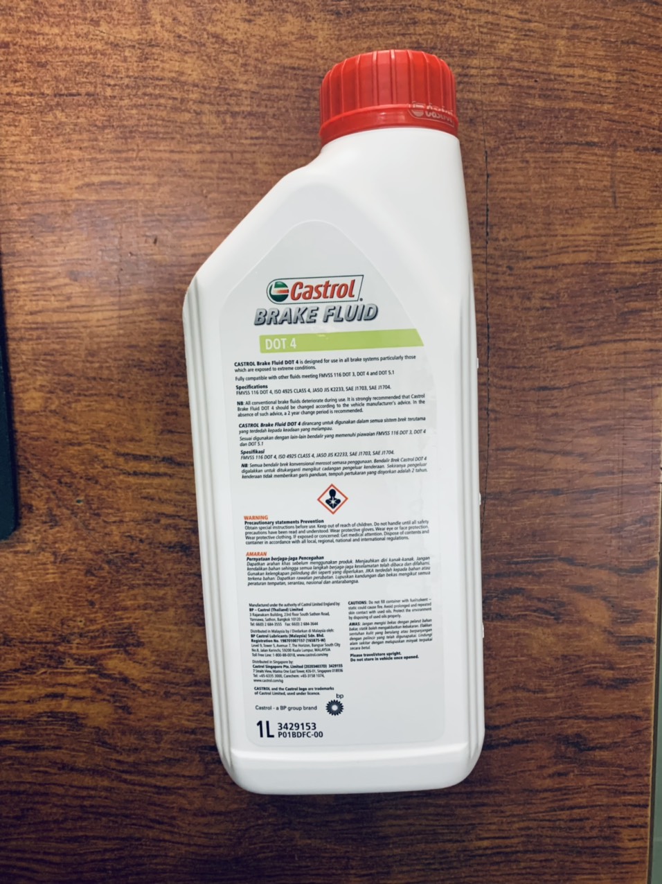 [HCM] DẦU THẮNG CASTROL DOT 4 ( chính hiệu 100% )