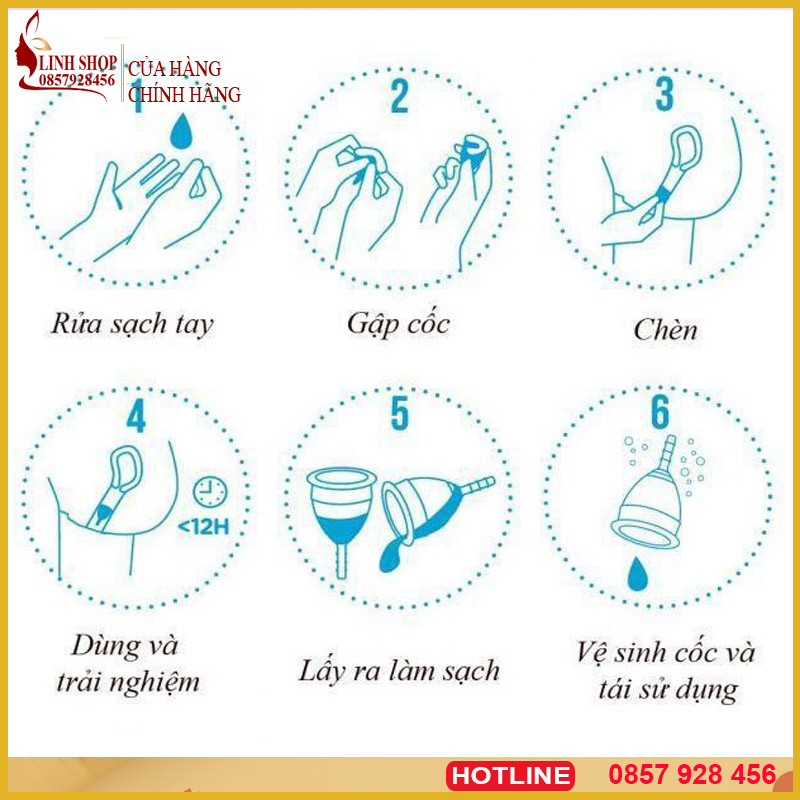 Cốc nguyệt san Lincup mẫu mới