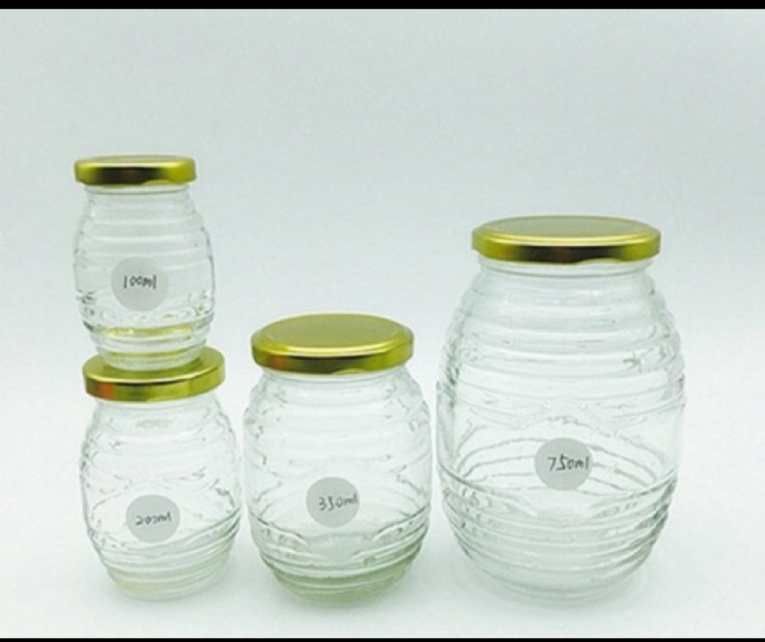 COMBO 10 HỦ THỦY TINH HÌNH ONG 100ML