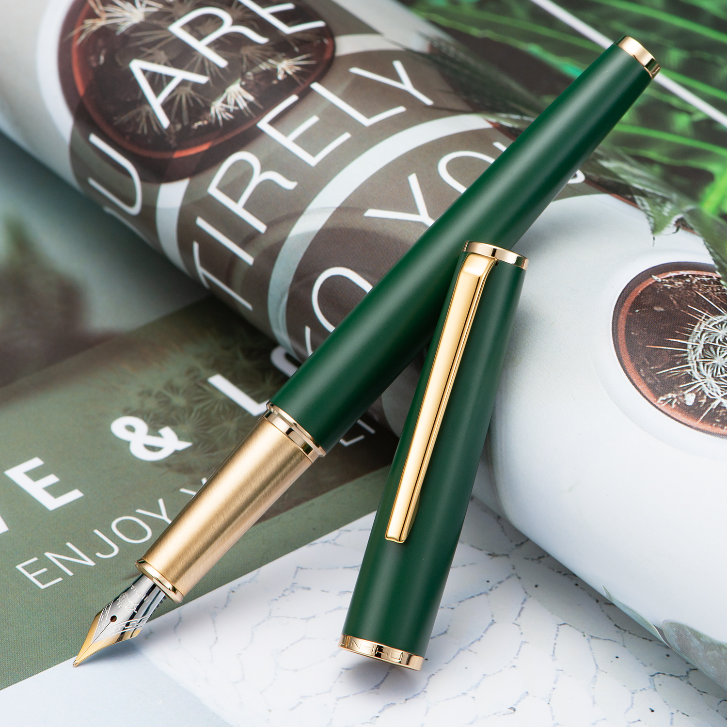 Jinhao 82 Mini Fountain Pen—acrylic Pocket Pen, EF/F/M/bent Nib Options, Stainless Steel Nib