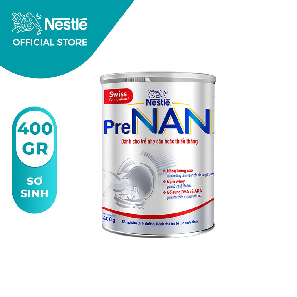 Sữa Pre NAN - 380G (Bé sơ sinh) mẫu mới
