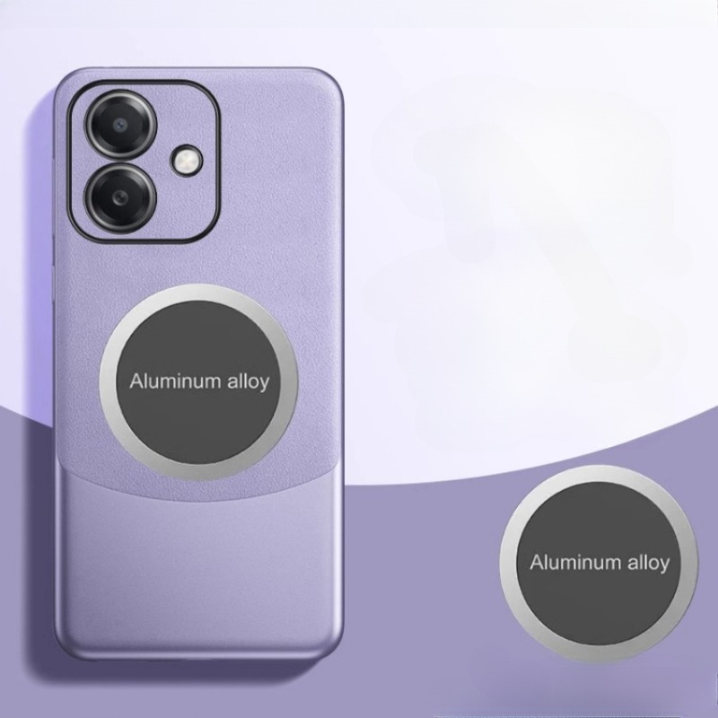 For OPPO A3 / A3X / A3i Phone case 360 Degrees Protection Leather Soft Border Anti-fingerprint Color Blocking Design Car Navigation Holder Ring For OPPO A3 A3X A3i Cover casing HP