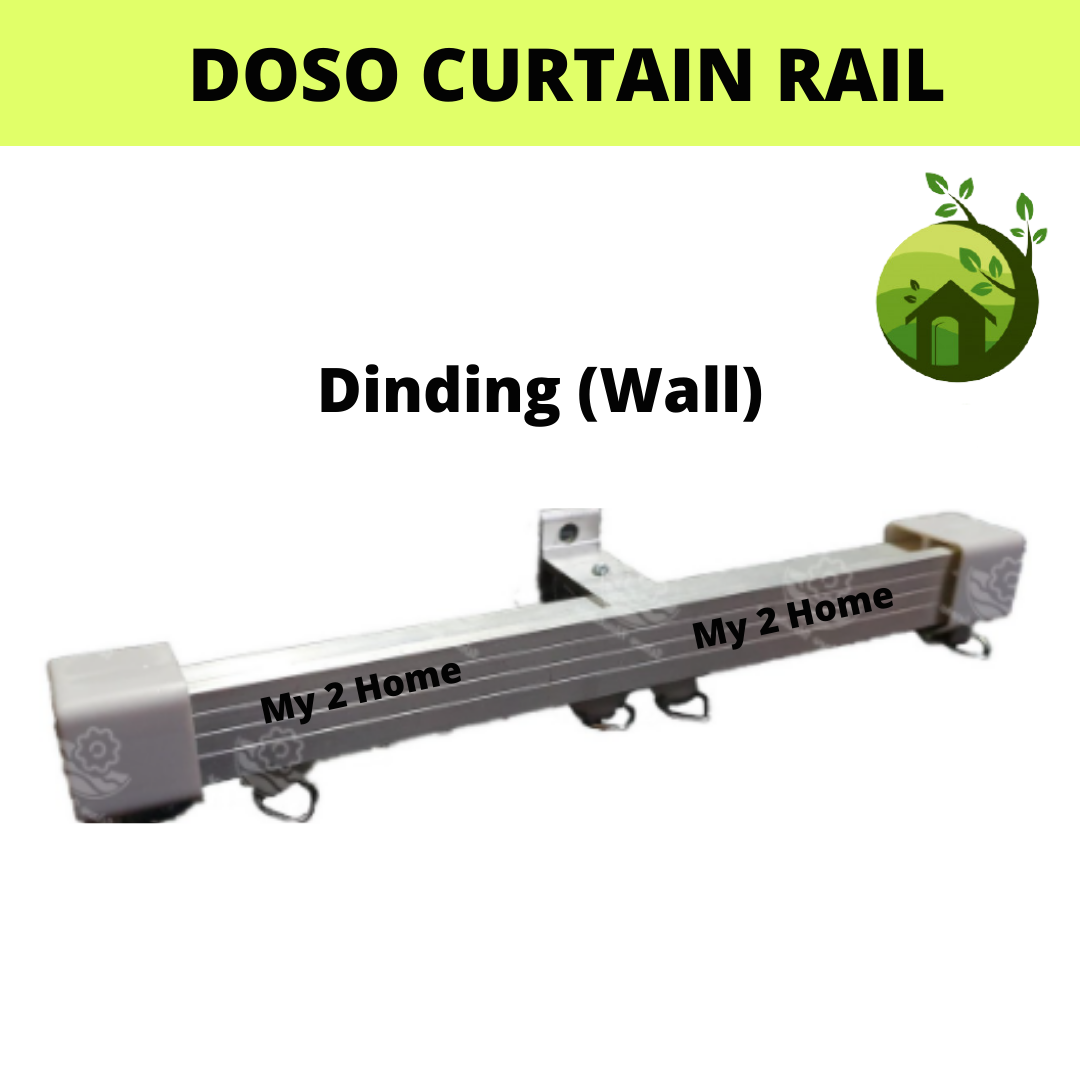 Super Doso Curtain Single track Langsir Dinding atau Siling Set
