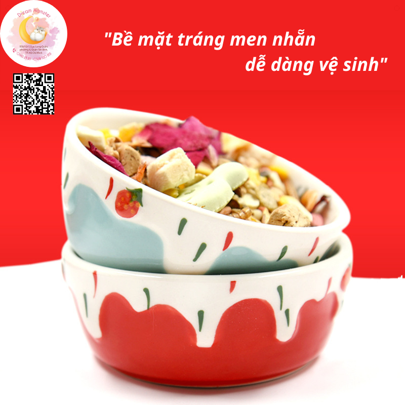 Chén ăn dâu cho Hamster