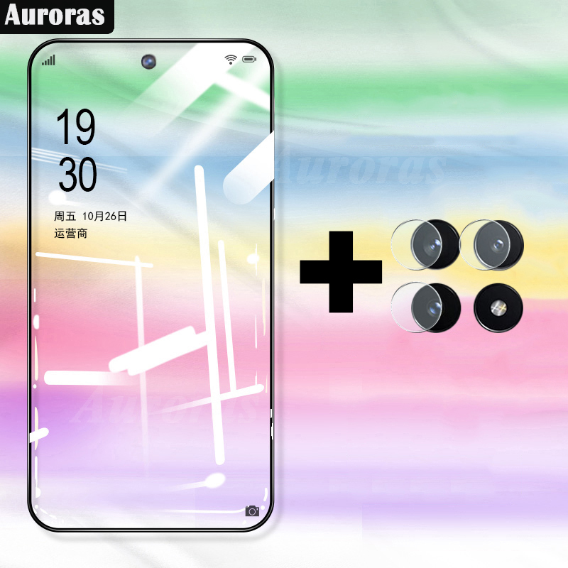 For MI Xiaomi 14T Screen Tempered Glass Full Protector Film + Xiaomi 14T Pro Cover Lens Camera Glass Protector Glass Film.