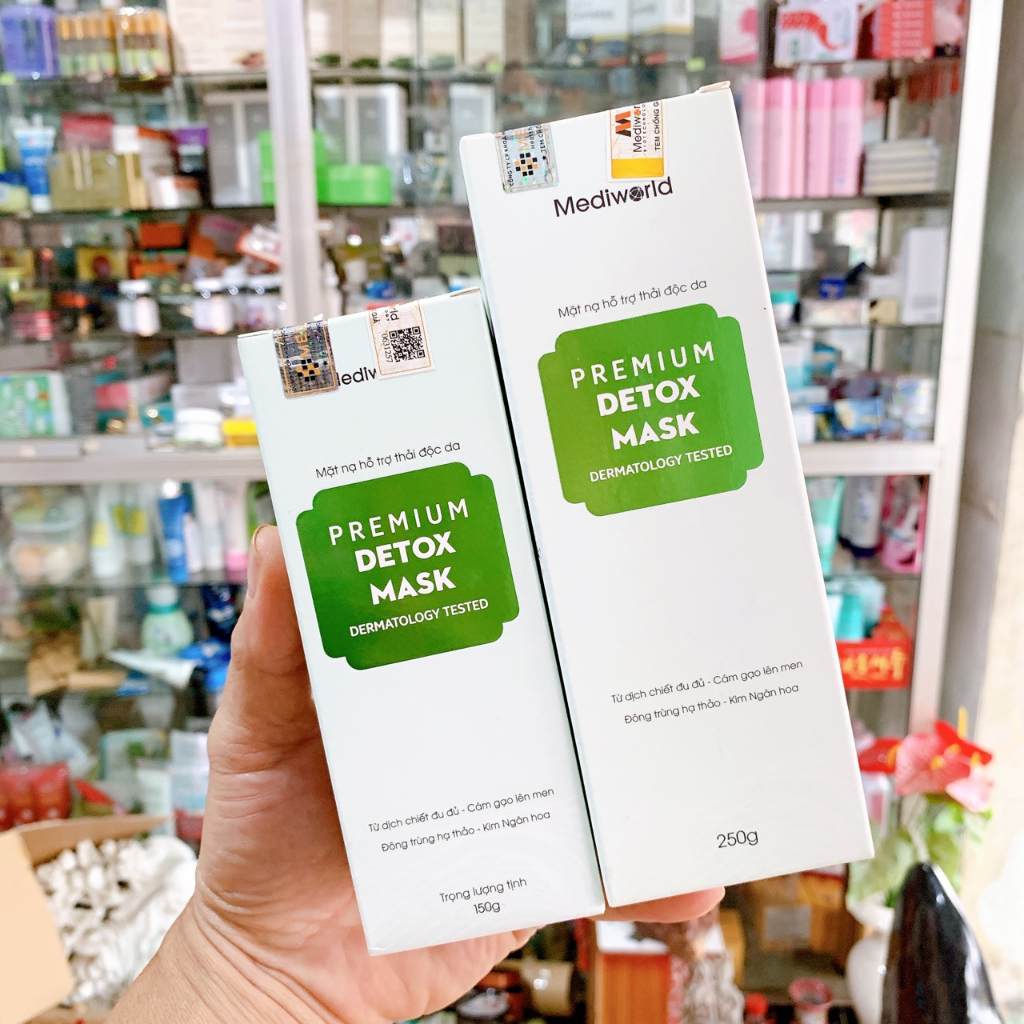 (Sỉ Spa) Mặt nạ thải độc Detox Mask MEDIWORLD (dành cho mọi loại da)