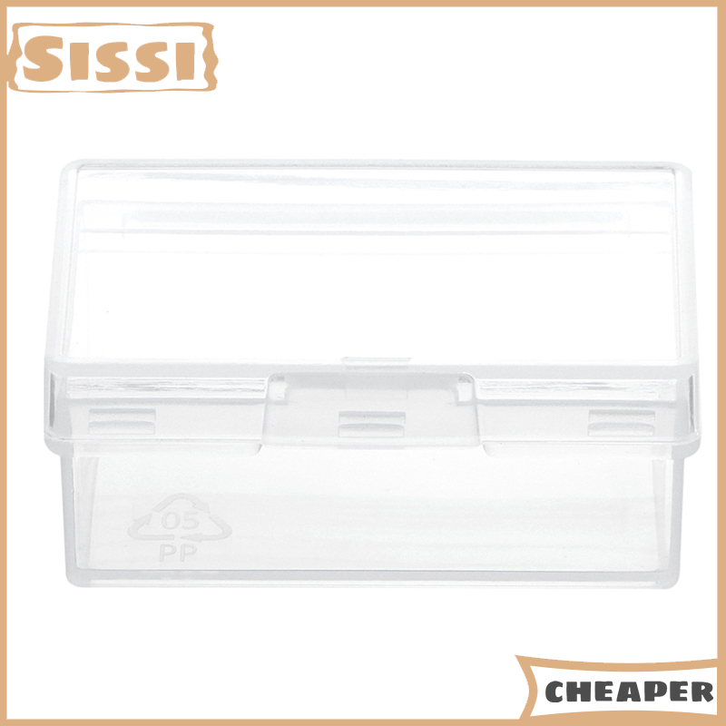 SISSI dung lượng lớn trong suốt lưu trữ mỹ phẩm nhựa hộp cầu chì trường hợp hiển thị