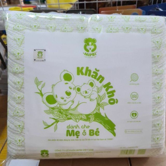 Gói khăn Vải Khô Đa Năng Hiền Trang (120 tờ) cho bé