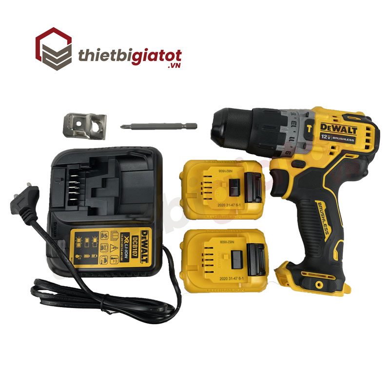 Máy khoan pin DeWALT DCD706D2-KR