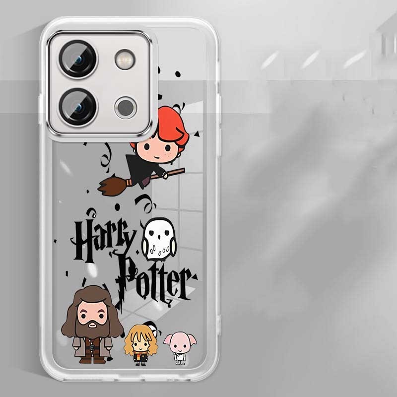Vivo Y28 Y18 Y18s VivoY28 Harry Potter Casing Clear Candy Silicon Case Camera Protector Soft Case Cover. 