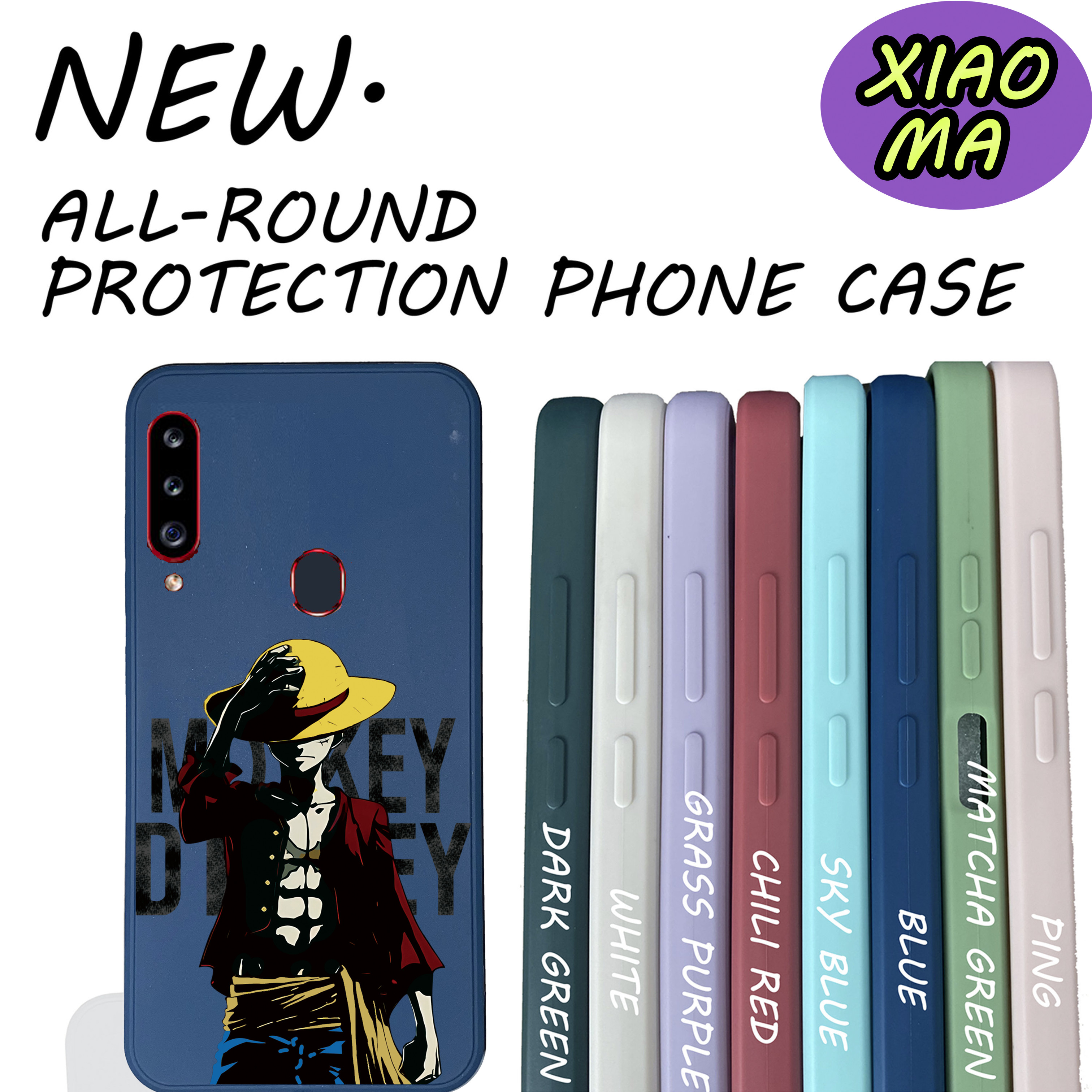 Suitable for Samsung A20S Phone Case Lufei pattern Shockproof