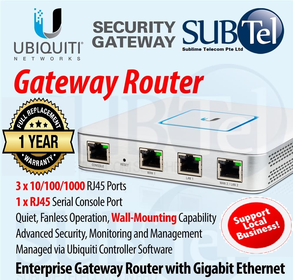 UniFi Security Gateway, enterprise route