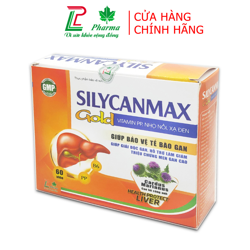 Viên uống giải độc gan Silycanmax Gold LP Pharma - thành phần xạ đen thumbnail