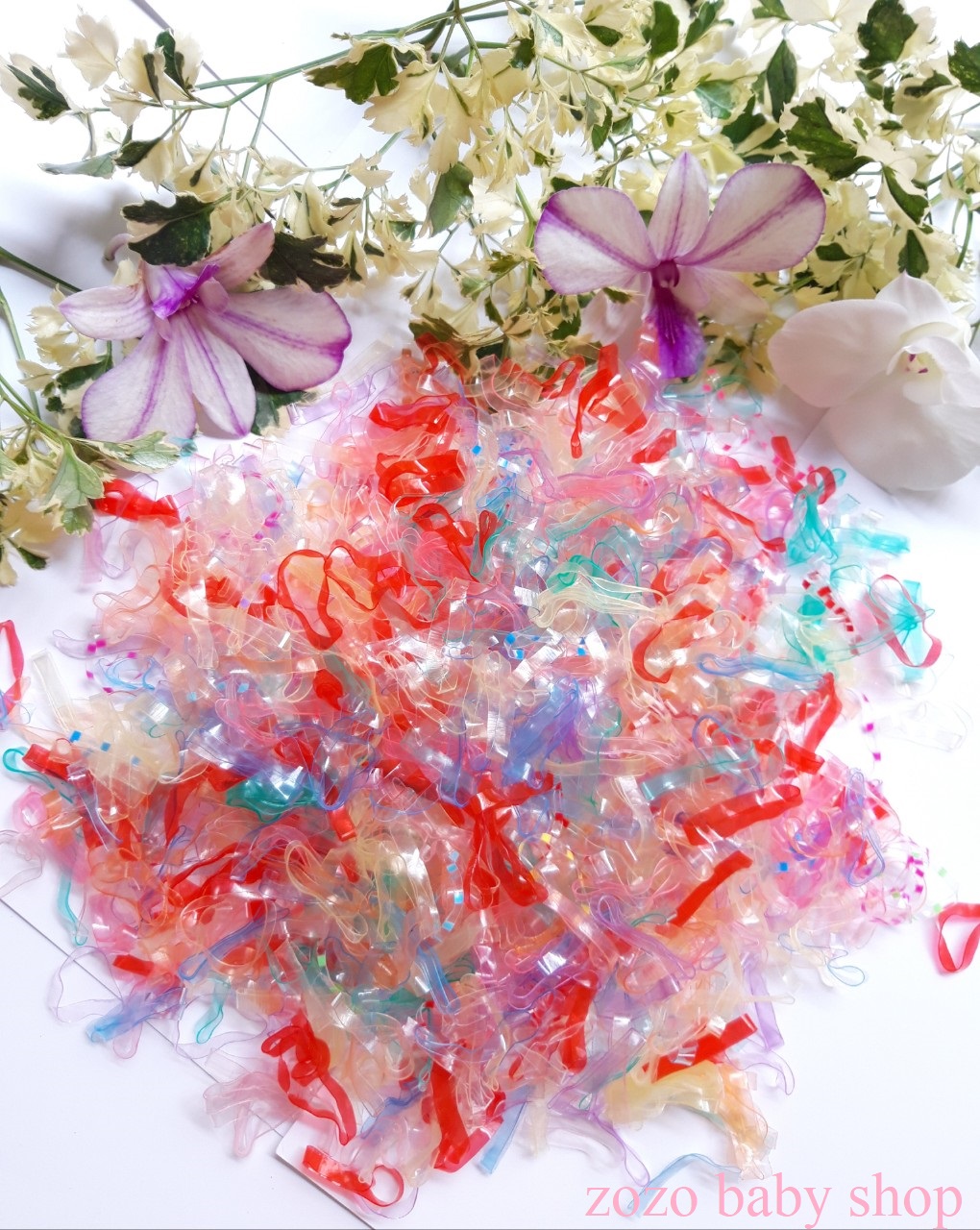 100g thun dẻo cột tóc loại 1 (Dẻo, dai, bảng to)